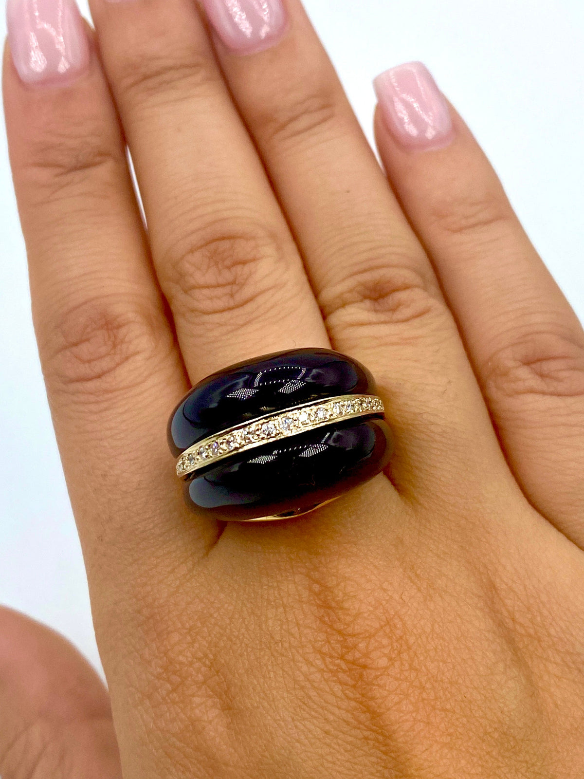 14K Gold & Diamond 3D Ring - additional product view 6