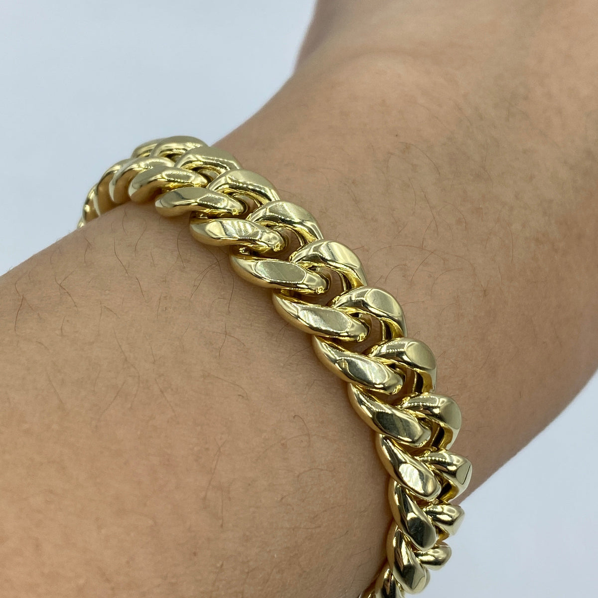 10K Gold Cuban Link Bracelet ALL SIZES - additional product view 5