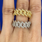 10K Gold Thorn Diamond Ring - additional product view 4