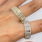10K Gold/14K Roy Diamond Baguette Ring - additional product view 2