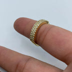 14K Gold Iced-Out Diamond Band 1.2 Ct - additional product view 4