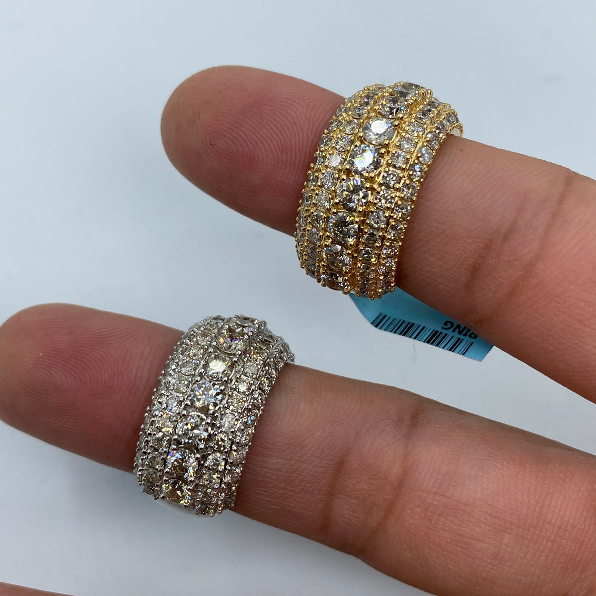 14K Gold Muscle Diamond Ring - additional product view 6