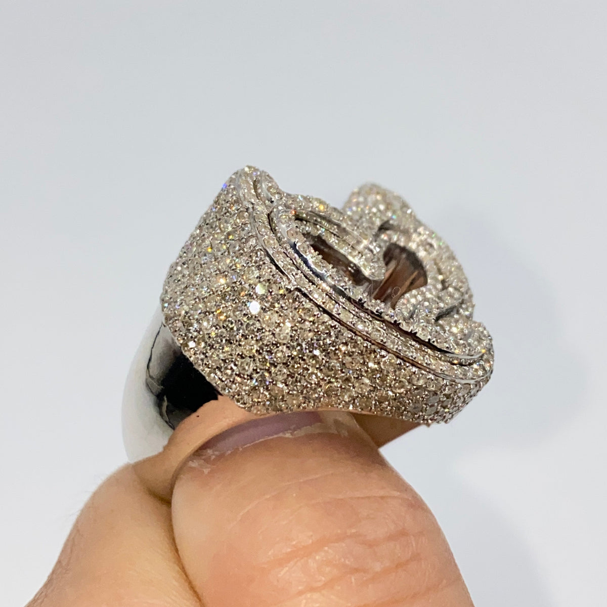 10K Gold Devilish Heart Diamond Ring - additional product view 8