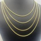 10K 3mm Miami Cuban Link Gold Chain 16–24 in - additional product view 6