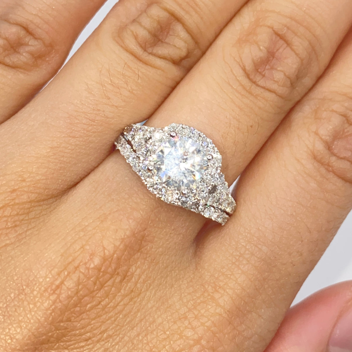 14K Gold Jocelyn Diamond Engagement Ring - additional product view 4