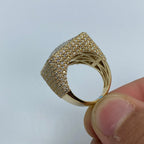14K Gold Square Forever Diamond Ring - additional product view 6