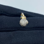 14K Gold Boxing Glove Diamond Pendant - additional product view 4