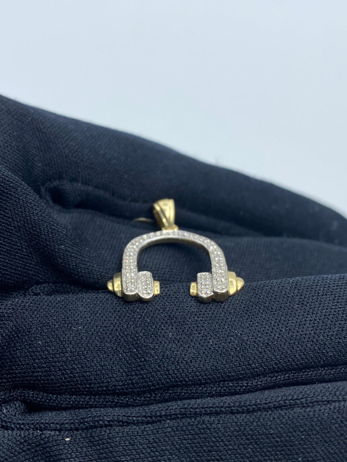 Headphones Diamond Pendant - additional product view 4