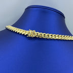 14K Gold 8.5mm Solid Cuban Link Chain 24 in - additional product view 4