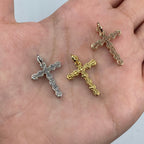 14K Gold Fate Cross Diamond Pendant - additional product view 4