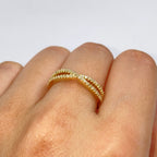 14K Gold Infinity Diamond Ring - additional product view 3