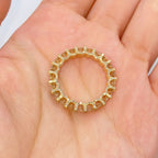 14K Gold 3.3mm Infinity Diamond Ring - additional product view 5