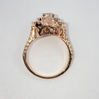 14K Gold 14M Cake Diamond Ring - additional product view 9