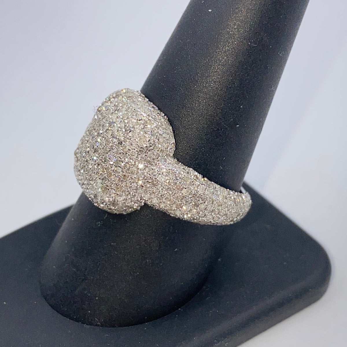 10K Gold/14K Presidential Iced Diamond Ring - additional product view 8