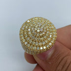 14K Gold Cake Diamond Ring - additional product view 3