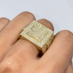 10K Gold 17.9M Pave Diamond Ring - additional product view 2