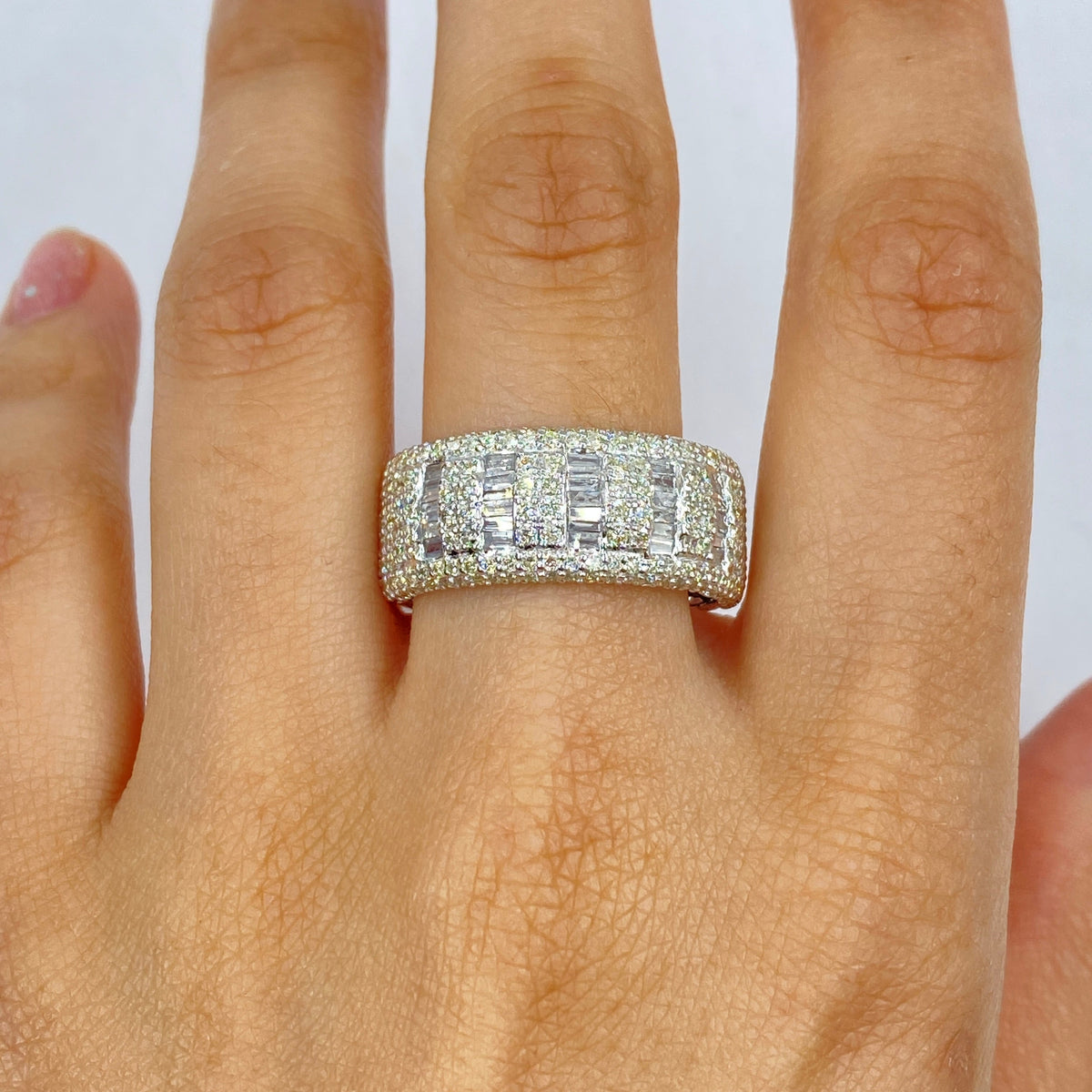 10K Gold Righteous Diamond Baguette Ring - additional product view 5