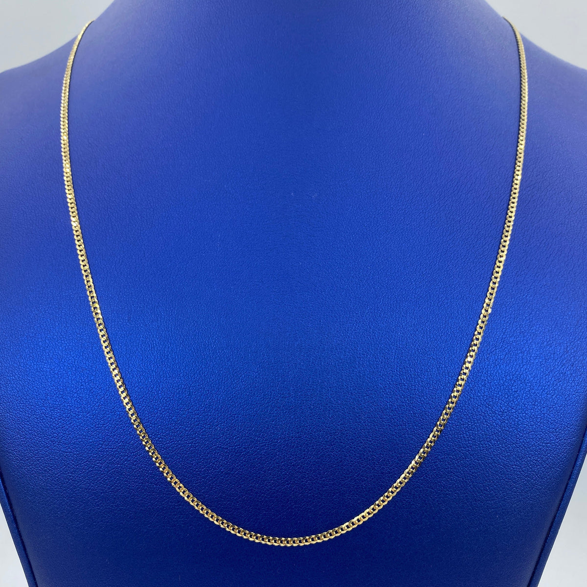 10K Gold 1.8mm Flat Cuban Link Chain 22 in - additional product view 2