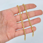 14K Gold Box Cuban Link Bracelet - additional product view 4