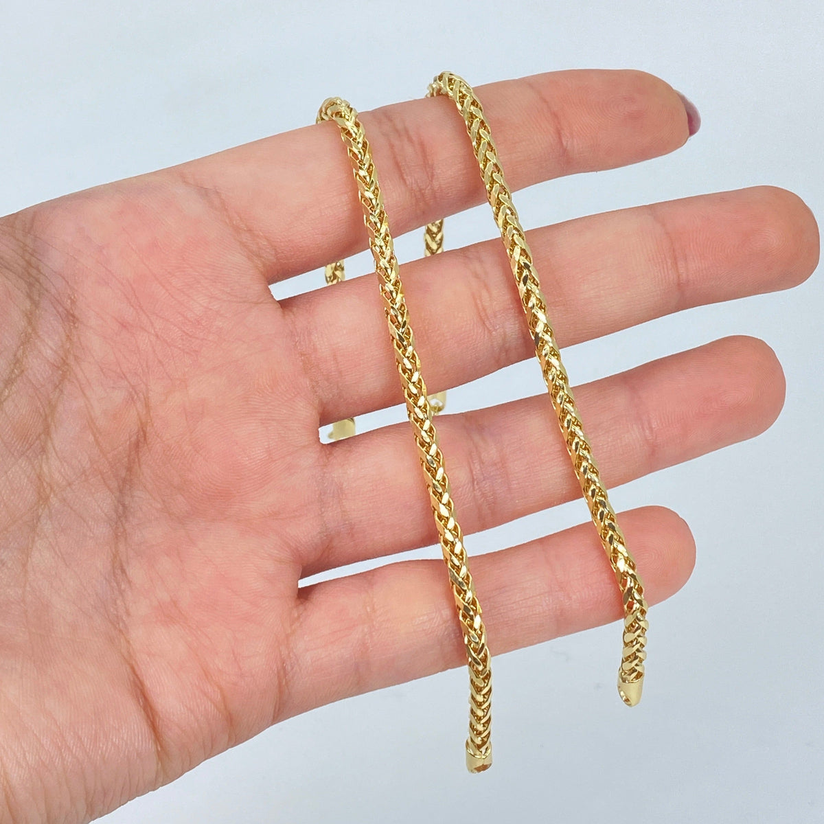 14K Gold Box Cuban Link Bracelet - additional product view 4