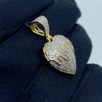 Heart Beat Diamond Pendant - additional product view 3