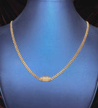 10K Gold 4mm Cuban Link Diamond Chain 16–24 in - additional product view 9
