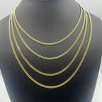 10K 3mm Miami Cuban Link Gold Chain 16–24 in - additional product view 5