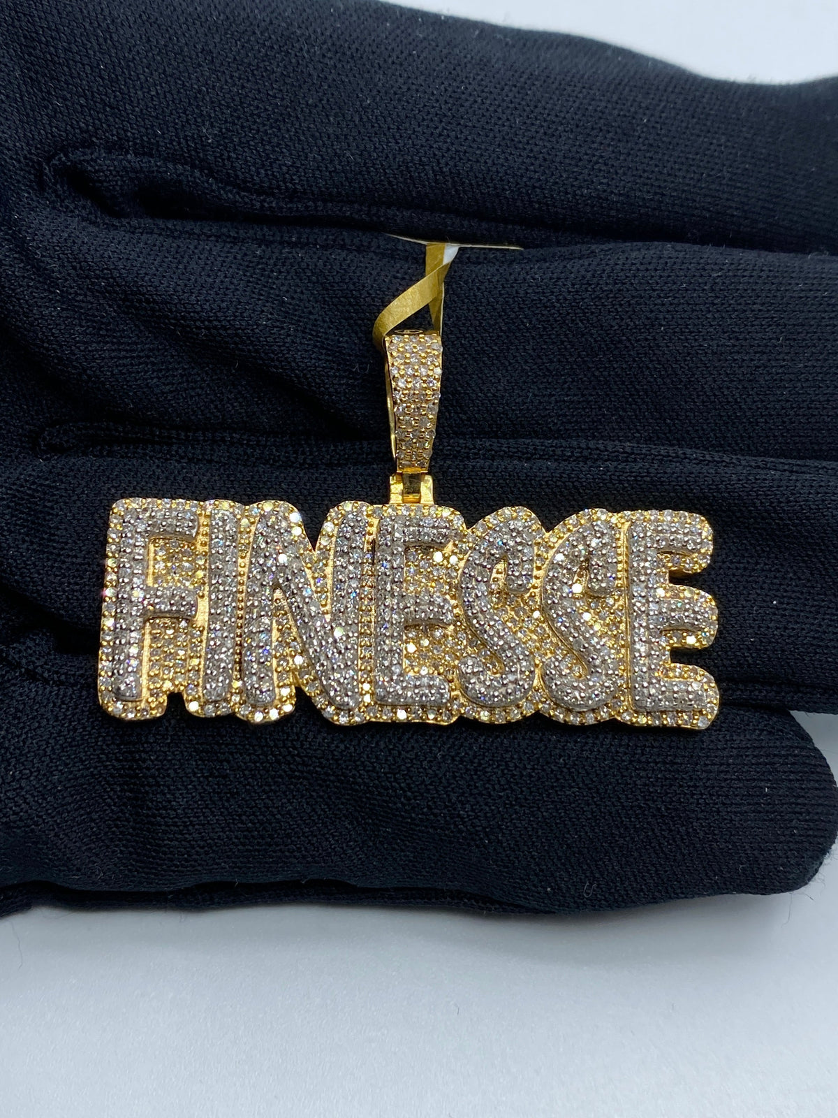Finesse Name Diamond Pendant - additional product view 2