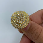 14K Gold Circle Olympus Diamond Ring - additional product view 2