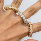10K Gold 7mm Power Diamond Ring - additional product view 4