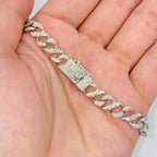 10K Gold Iced Infinity Cuban Link Diamond Bracelet - additional product view 6