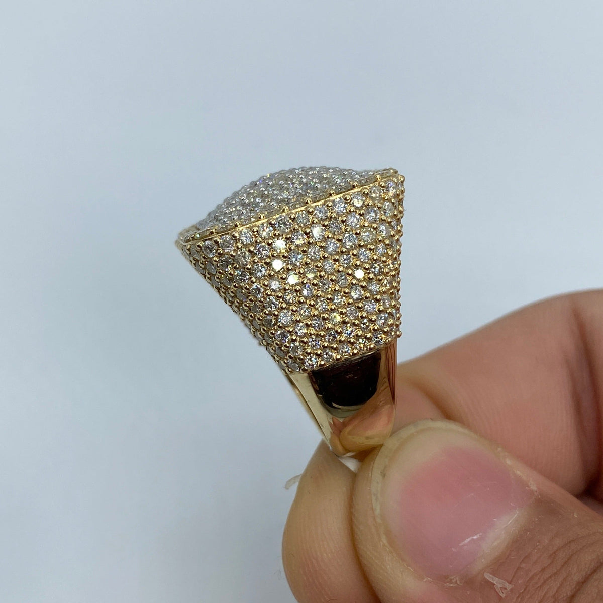 14K Gold Square Forever Diamond Ring - additional product view 5