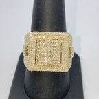 10K Gold 17.9M Pave Diamond Ring - additional product view 4