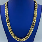 14K Gold 12.4mm Cuban Link Chain 24 in - additional product view 2