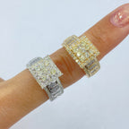 10K Gold Lovely Diamond Baguette Ring - additional product view 3