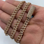 14K Gold 6.5mm Cuban Diamond Chain 16–22 in - additional product view 5