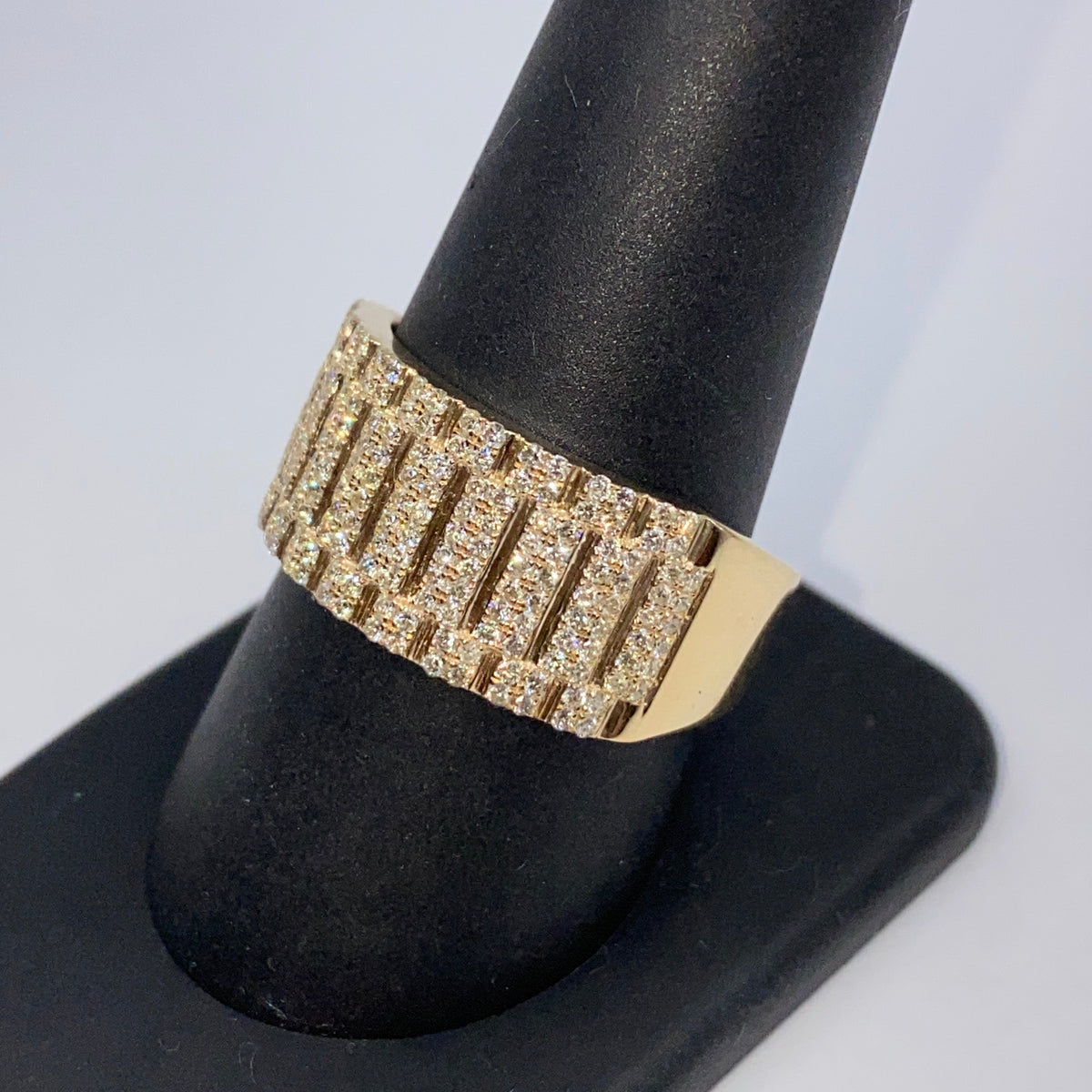 10K Gold Rendezvous Watch Band Diamond Ring - additional product view 5