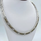18K Gold Knot Diamond Necklace - additional product view 4