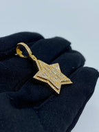 Star Baguette Diamond Pendant - additional product view 3