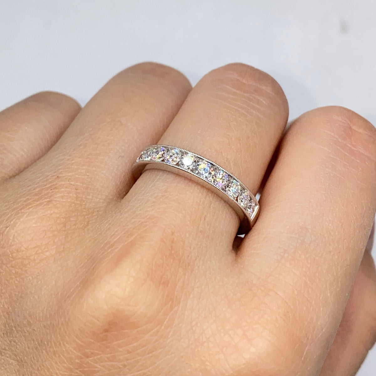 18K Gold Jumbo Pavé Diamond Ring - additional product view 2