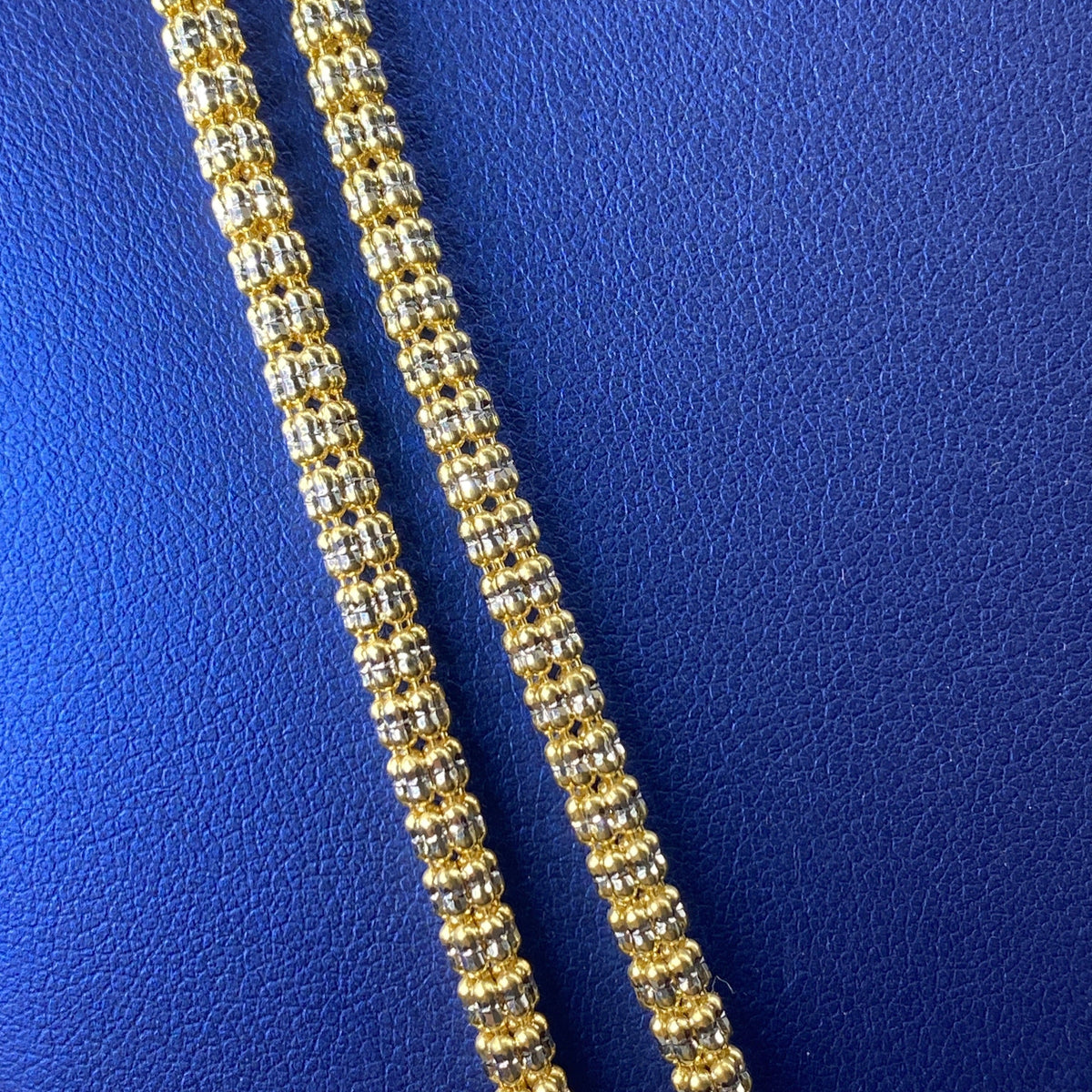 10K Gold 4.3mm Ice CZ Chain 22–24 in - additional product view 3