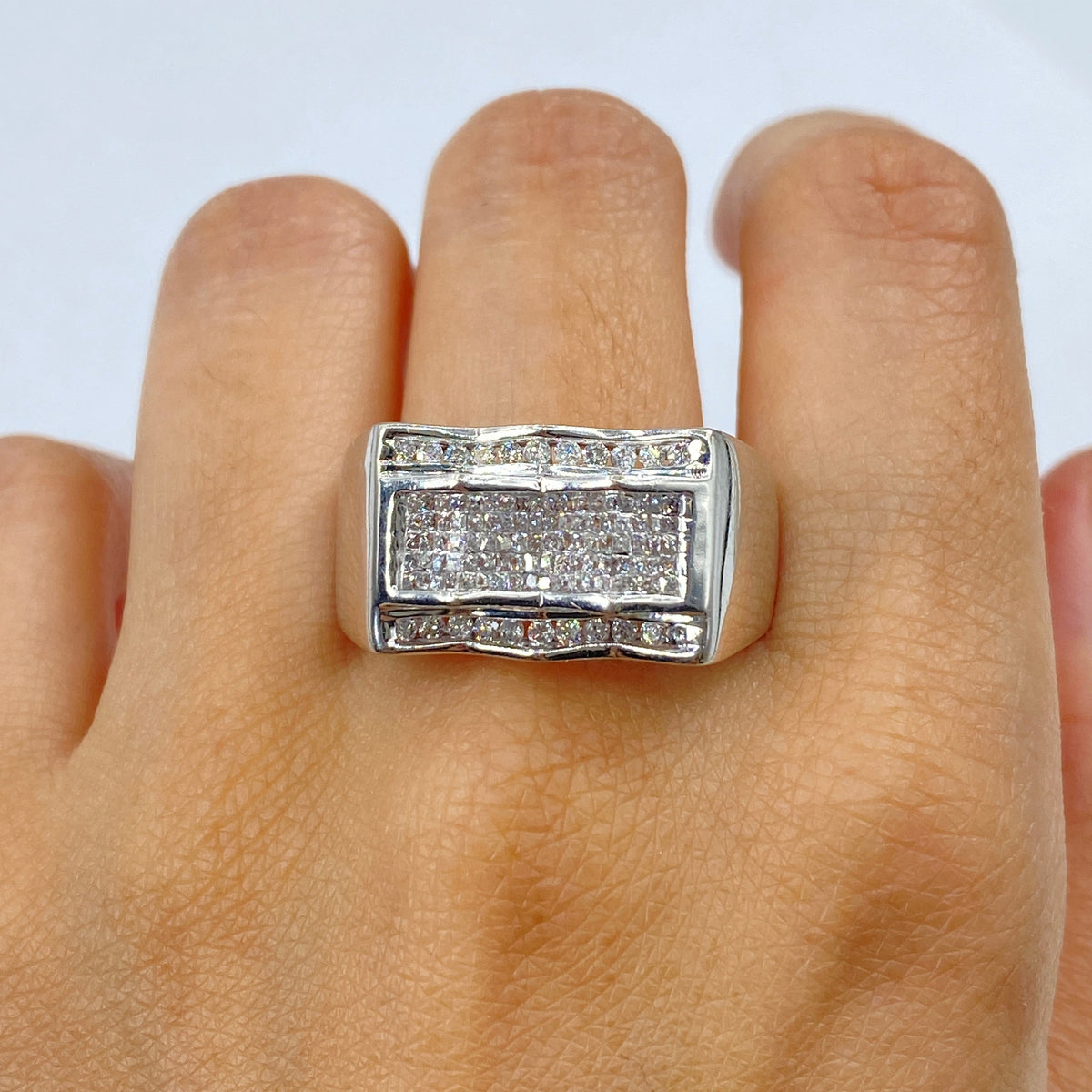 10K Gold Anarchy Diamond Ring - additional product view 3