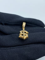 Dollar Sign Diamond Pendant - additional product view 4