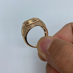 14K Gold London Square Diamond Ring - additional product view 6
