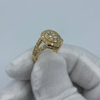 14K Gold Pear Shape Diamond Engagement Ring - additional product view 7