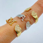 Initial Letter Heart Diamond Ring - additional product view 2