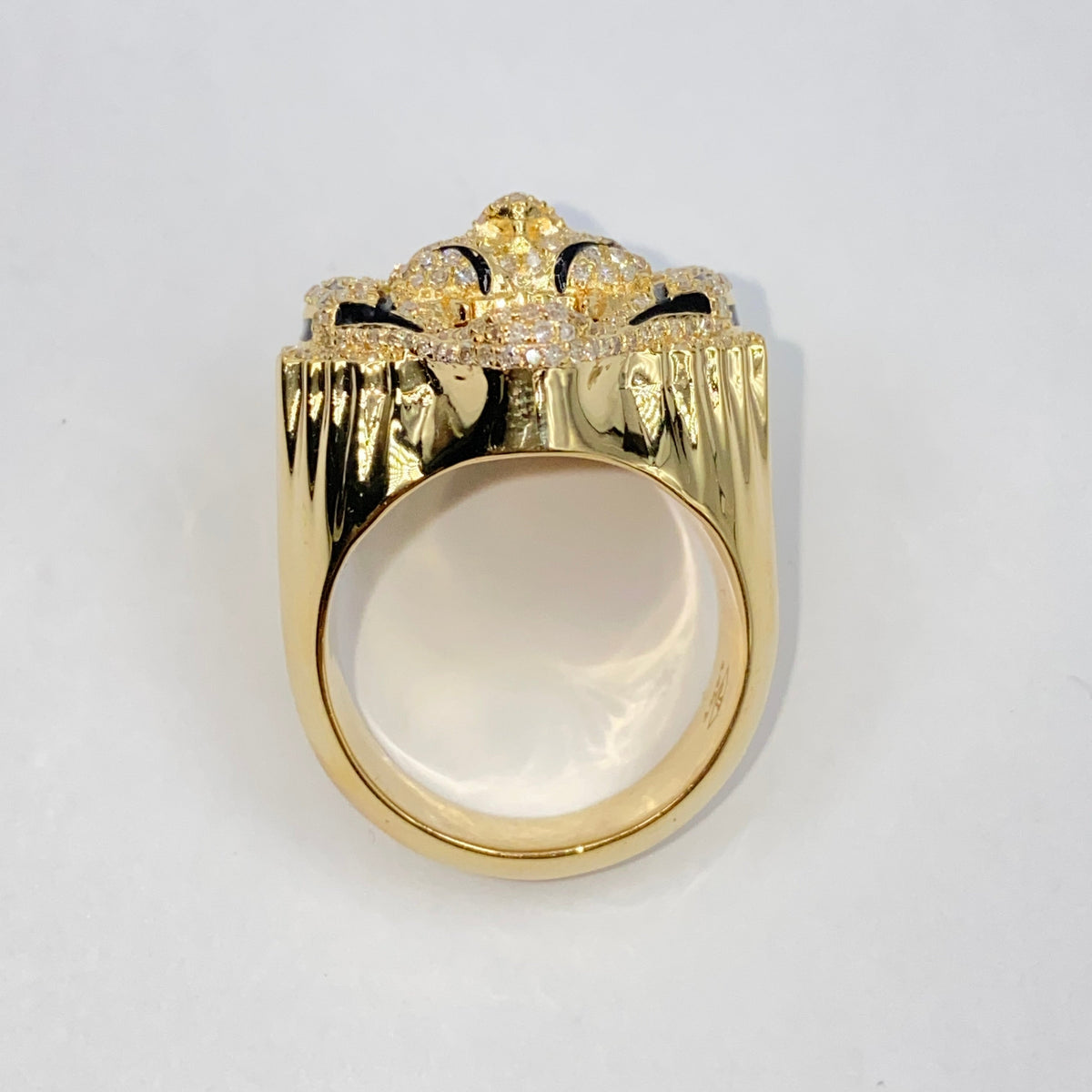 14K Gold Tiger Diamond Ring - additional product view 9