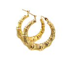 Bamboo Earrings 1.2 in - additional product view 5