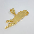 10K Gold Long Island Diamond Pendant - additional product view 6