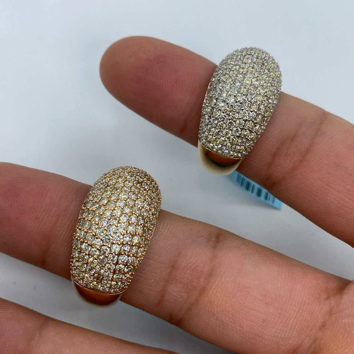 14K Gold Dome Diamond Ring - additional product view 7